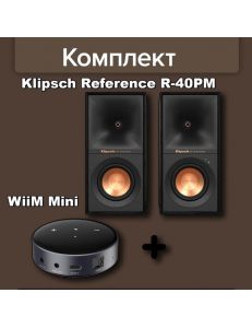 Klipsch Reference R-40PM+WiiM Mini