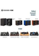 ELAC Debut ConneX DCB41+Rekkord F400