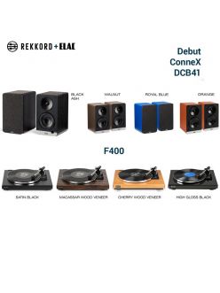 Стерео комплект Elac Debut ConneX DCB41+Rekkord F400