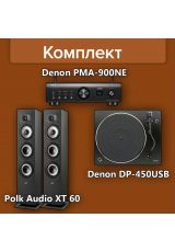Denon PMA-900HNE+Denon DP-450USB+Polk Audio Monitor XT 60