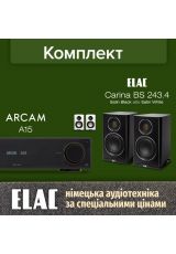 ELAC Carina BS 243.4 + Arcam A15
