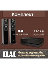 ELAC Solano FS 287 + Arcam A25 + Arcam ST5