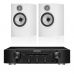 Стерео комплект - Інтегральний підсилювач Marantz PM6007 + Поличні колонки Bowers & Wilkins 607 S3