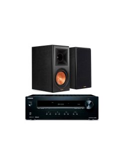 Стерео комплект - Стереоресивер Onkyo TX-8220 + Полична акустика Klipsch R-60M