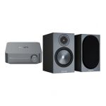 WiiM Amp + Monitor Audio Bronze 50