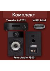 Yamaha A-S201+Fyne Audio F300i+WiiM Mini