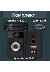 Yamaha A-S201+Fyne Audio F301i+WiiM Mini