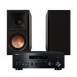 Yamaha R-N600A + Klipsch RP-500M II