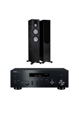 Yamaha R-N600A + Monitor Audio Silver 300 7G