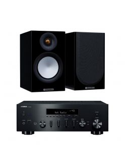 Стерео комплект Yamaha R-N600A + Monitor Audio Silver 50 7G