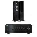 Yamaha R-N800A + Monitor Audio Silver 300 7G