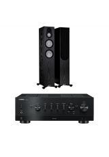 Yamaha R-N800A + Monitor Audio Silver 300 7G
