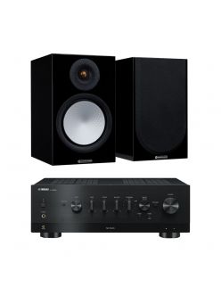Стерео комплект Yamaha R-N800A + Monitor Audio Silver 50 7G