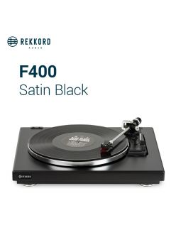 Вініловий програвач Rekkord Audio F400 BLACK