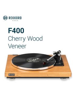 Вініловий програвач Rekkord Audio F400 CHERRY WOOD