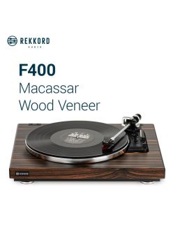 Вініловий програвач Rekkord Audio F400 MACASSAR