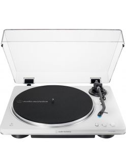 Вініловий програвач Audio-Technica AT-LP70XBTWS White Silver