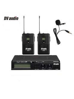  Радіосистема DV audio BGX-24 Dual з петличними мікрофонами