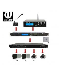 Ecler eHSA4 -150 комплект свыше 250m2
