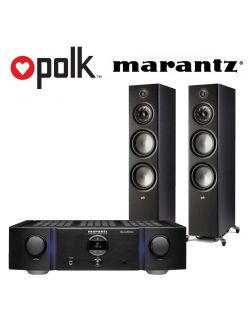 Стерео комплект Marantz PM 12 SE+Polk Audio Reserve R700