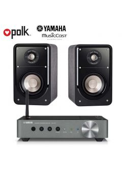 Стерео комплект Polk S15e + WXA-50 MusicCast Streaming Amp