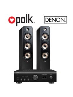 Стерео комплект Polk Audio Signature S 60e+Denon PMA-600NE