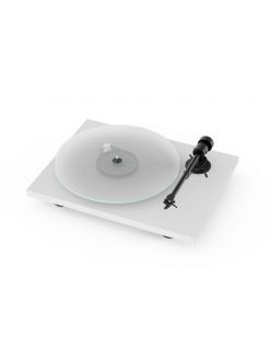 Вініловий програвач Pro-Ject T1 EVO Phono OM10 White з вбудованим фонокорректором