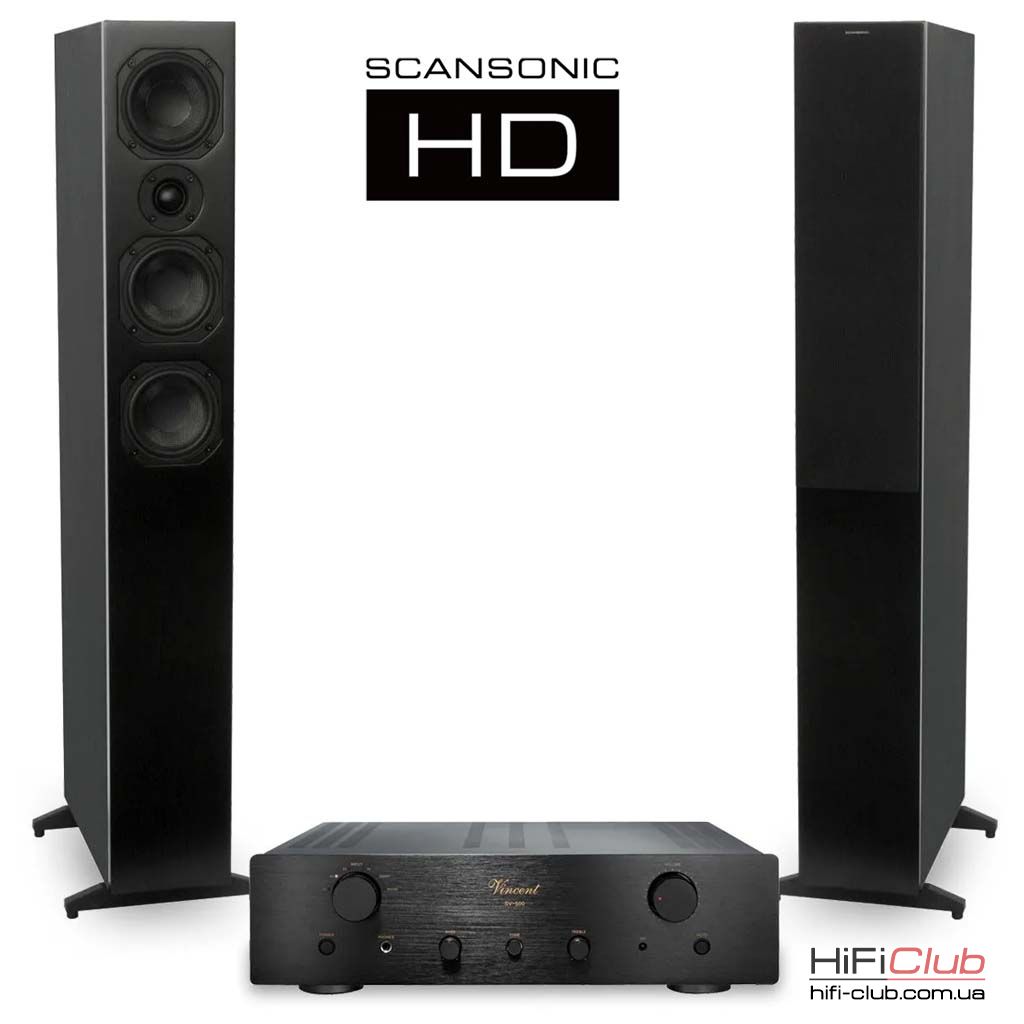 hifi-club.com.ua | Scansonic HD L9 & Vincent SV-500 Hi-Fi Pack, купить в  Киеве, Украине. Акции, Скидки