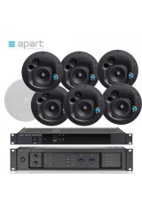 Biamp-APart CM20DTS+PREZONE1+REVAMP2150 ±200 м²
