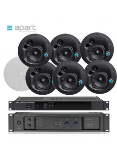 Biamp-APart CM20DTS+PREZONE1+REVAMP2150 ± 200 м²