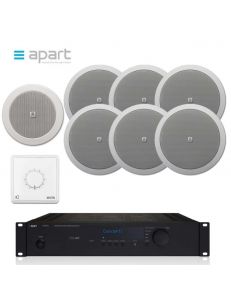 Biamp-APart CM20T+CM4T+CONCEPT1+E-VOLST ± 200 м²