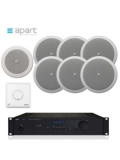 Трансляційний комплект Biamp-APart CM20T+CM4T+CONCEPT1+E-VOLST ±200 м²
