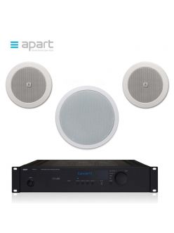 Трансляційний комплект Biamp-APart CM4T+CMSUB8+CONCEPT1 ±70 м²