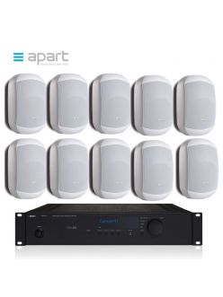 Трансляційний комплект Biamp-APart MASK6CT+CONCEPT1T ±300 м²
