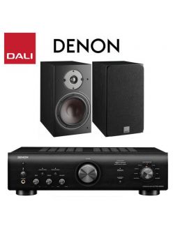 Стерео комплект DALI Oberon 3+Denon PMA-600NE