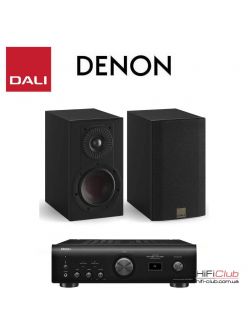 Стерео комплект DALI Opticon 1+Denon PMA-600NE