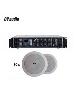 Мультірум комплект DV audio MA-120+C-6.2 до 100m2