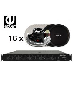 Мультірум комплект Ecler eGPA8-150+IC6 до 100m2