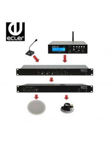 Ecler eSAM402+eHSA2-150 до 250m2