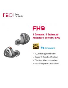 FIIO FH9 6BA + 1 Dynamic drivers