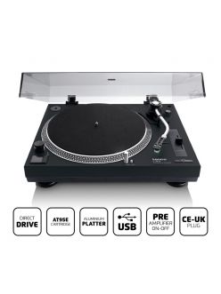 Вініловий програвач Lenco L-3828BK