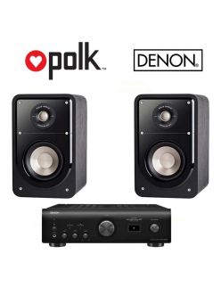 Стерео комплект Polk Audio Signature S 15e+Denon PMA-600NE