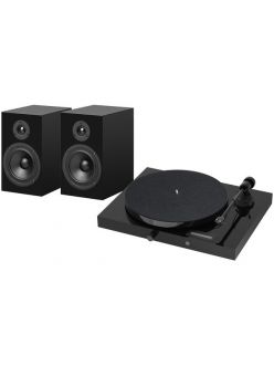 LP-проигрыватель Pro-Ject Set Jukebox E1 + Speaker Box 5 Piano/Piano