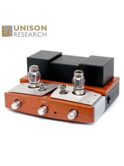 Unison Research PRELUDIO MAHOGANY (KT88) Интегральный однотактный ламповый усилитель