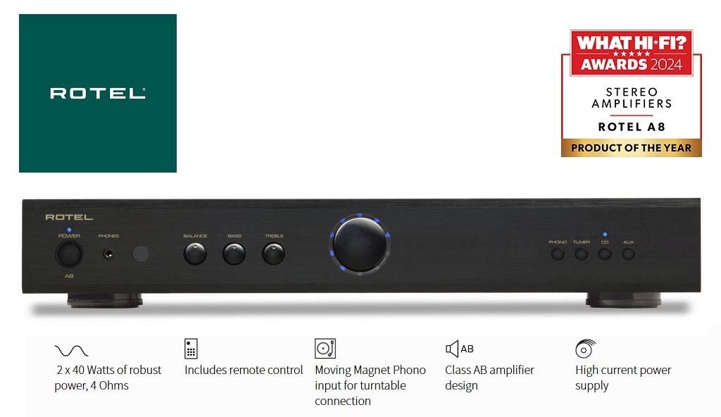 Rotel A8 - hifi-club.com.ua