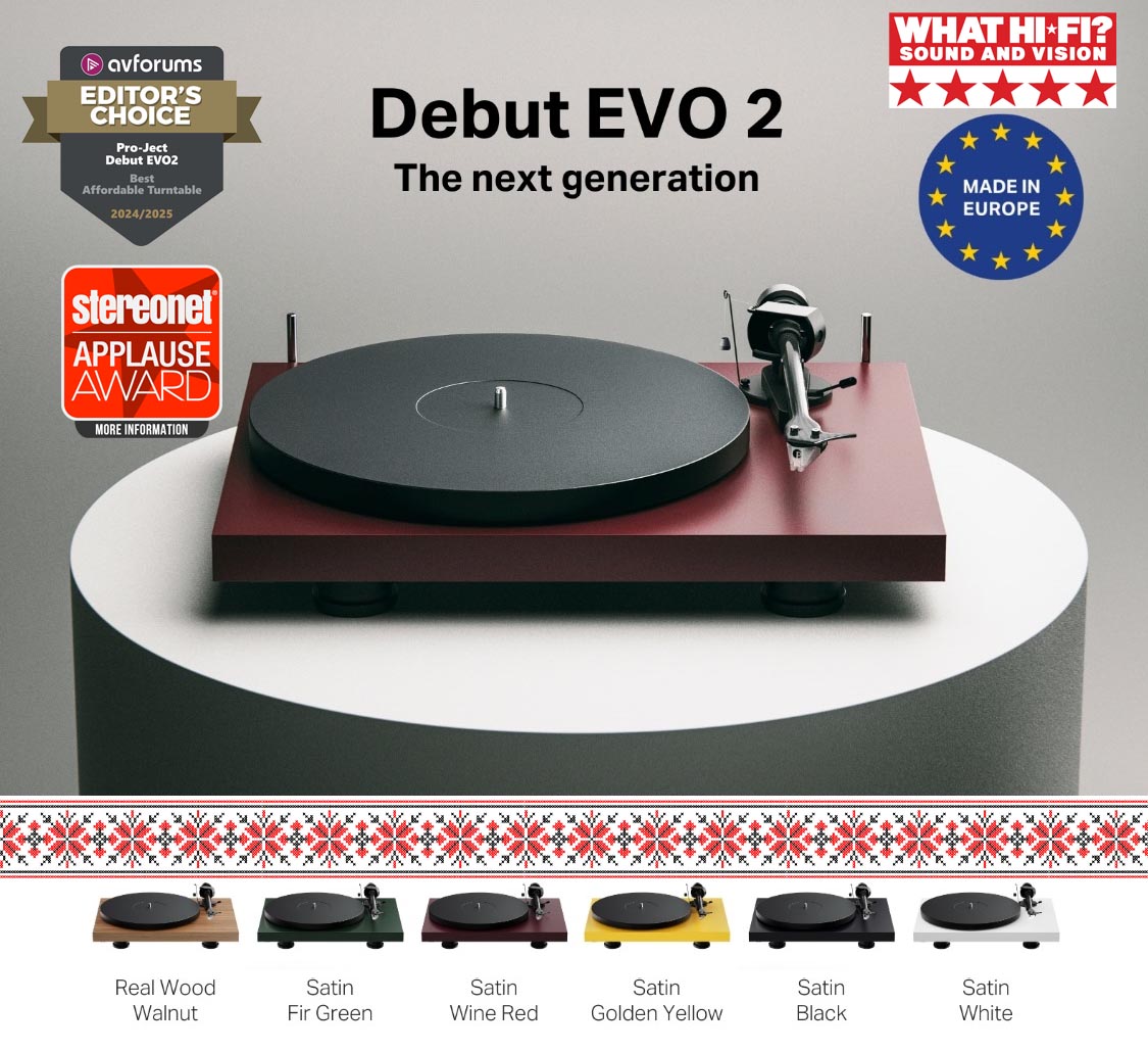 Pro-Ject Debut EVO 2 Review hifi-club.com.ua