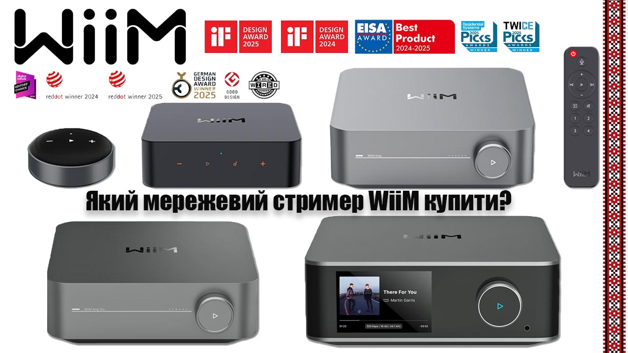 hifi-club.com.ua WiiM Ultra, Mini, Pro, Amp